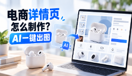 电商详情页怎么制作？AI一键出图