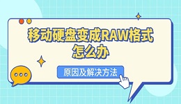 移动硬盘变成RAW格式怎么办 原因及解决方法